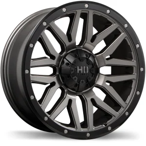 Fast HD – Menace – Gunmetal – 17″x8″ 0mm – All weather Wheels – F240-1780-66MB+00C781
